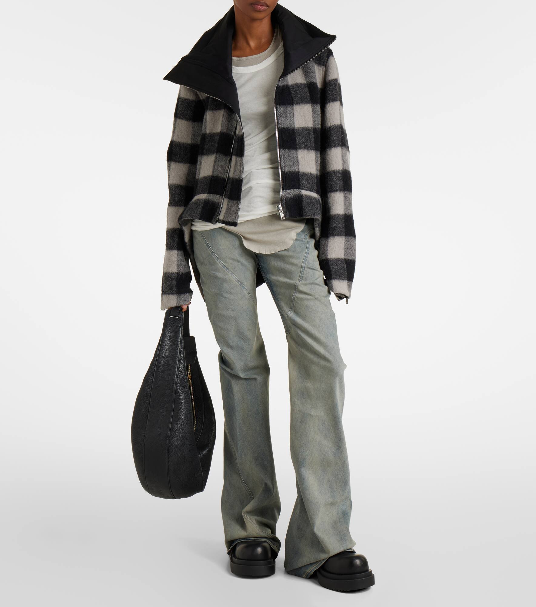 Exploder checked virgin wool jacket - 2