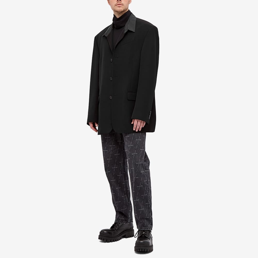 Balenciaga Hybrid Shirt Suit Jacket - 7