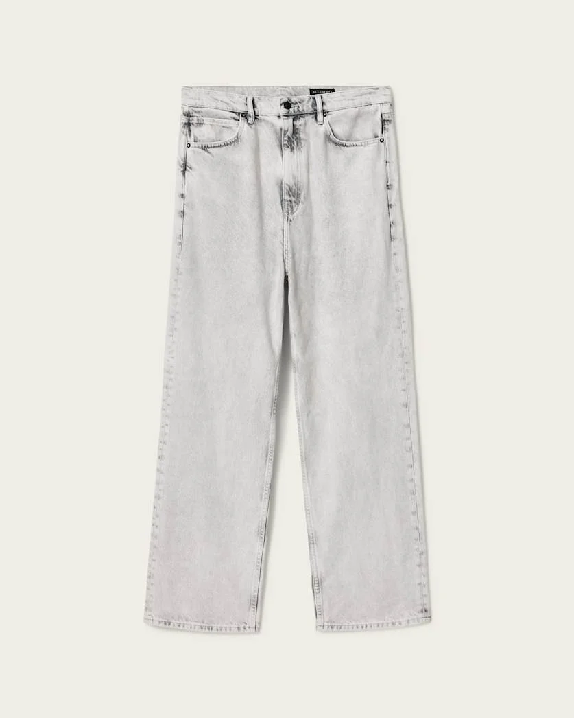 LENNY WIDE LEG DENIM JEANS - 1