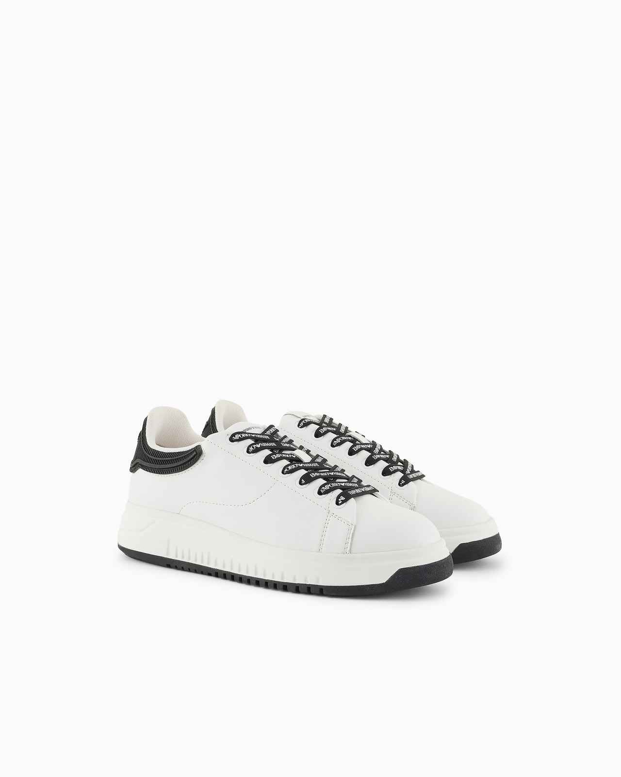 Leather sneakers with rubber backs - 2