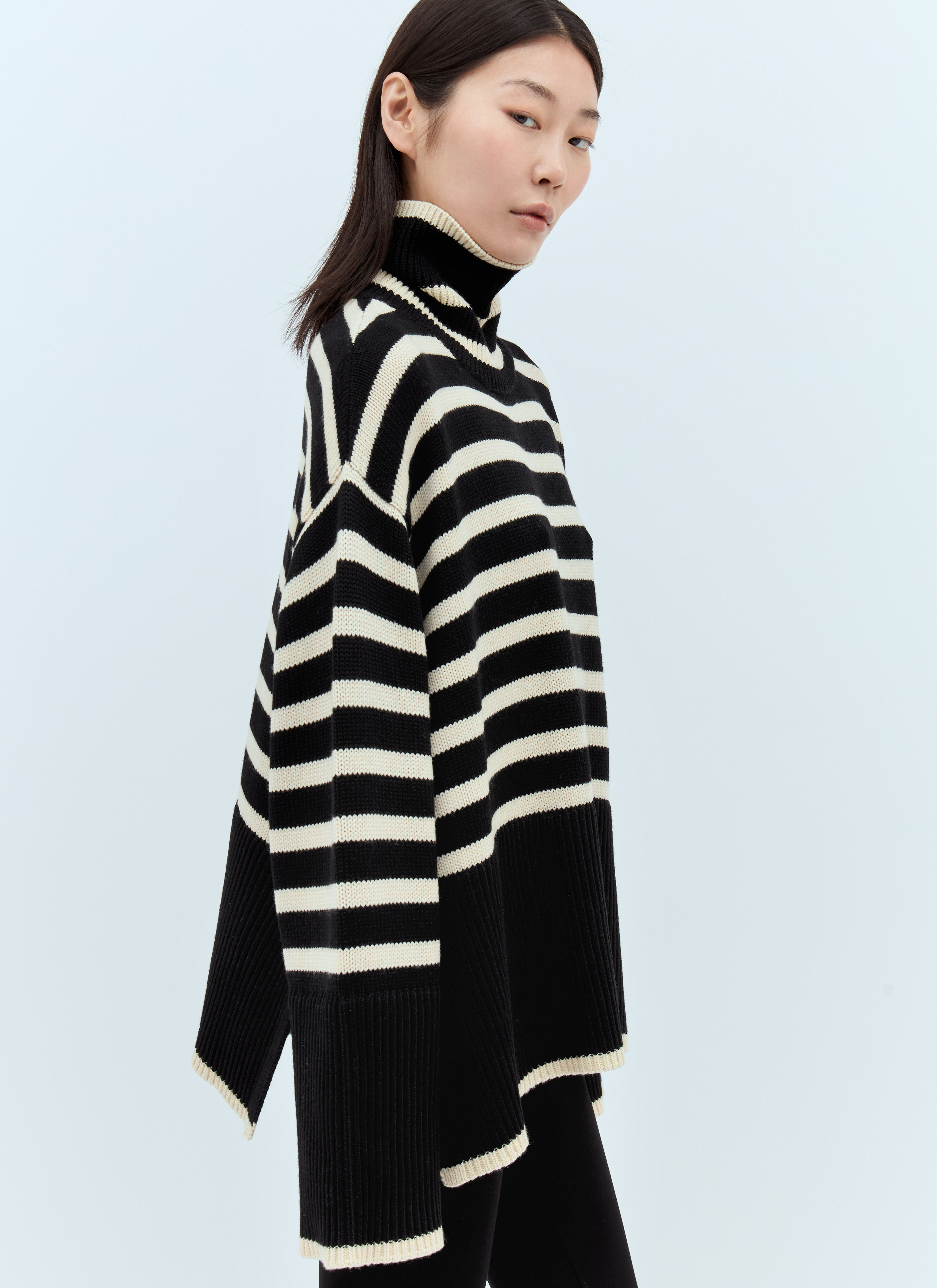 Toteme Women Signature Stripe Roll Neck Sweater - 5