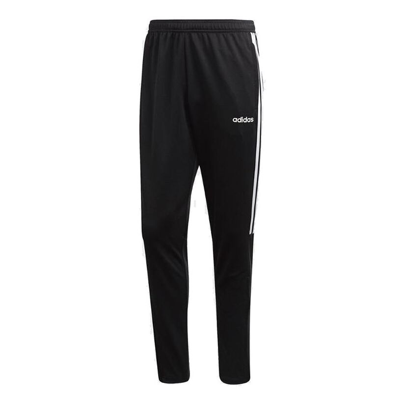 adidas Three-Striped Recreational Training Running Trousers Men's Black DY3133 - 1