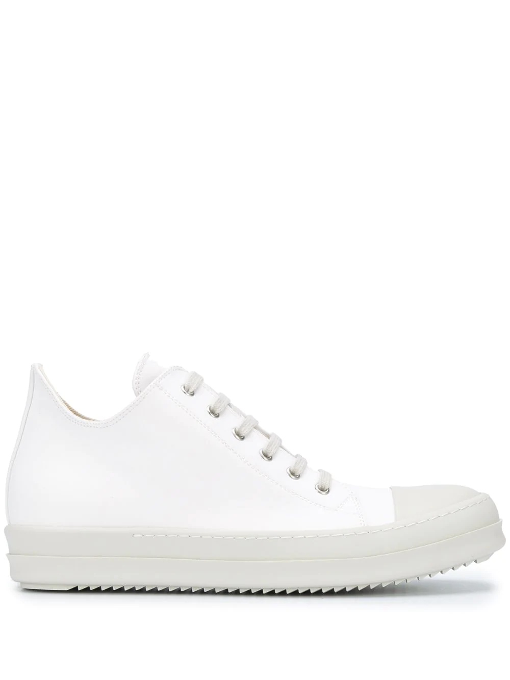 contrasting toecap sneakers - 1