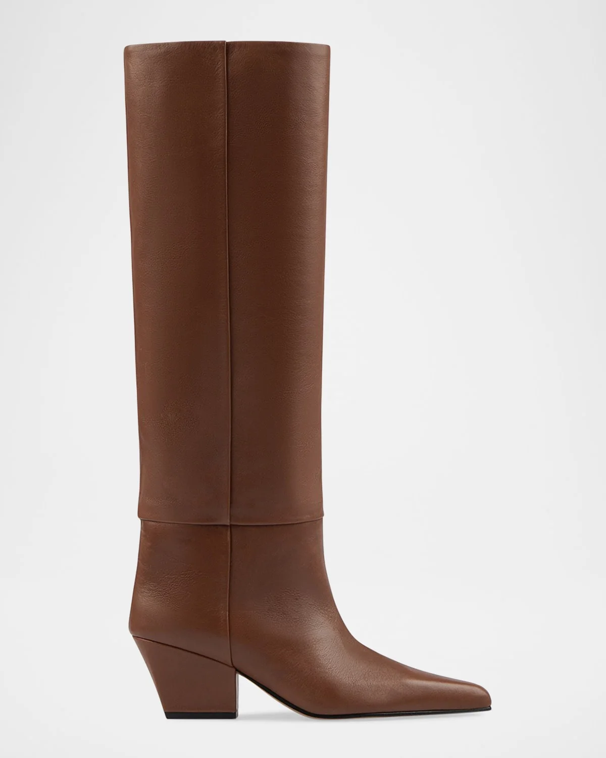 Jane Leather Knee Boots - 1