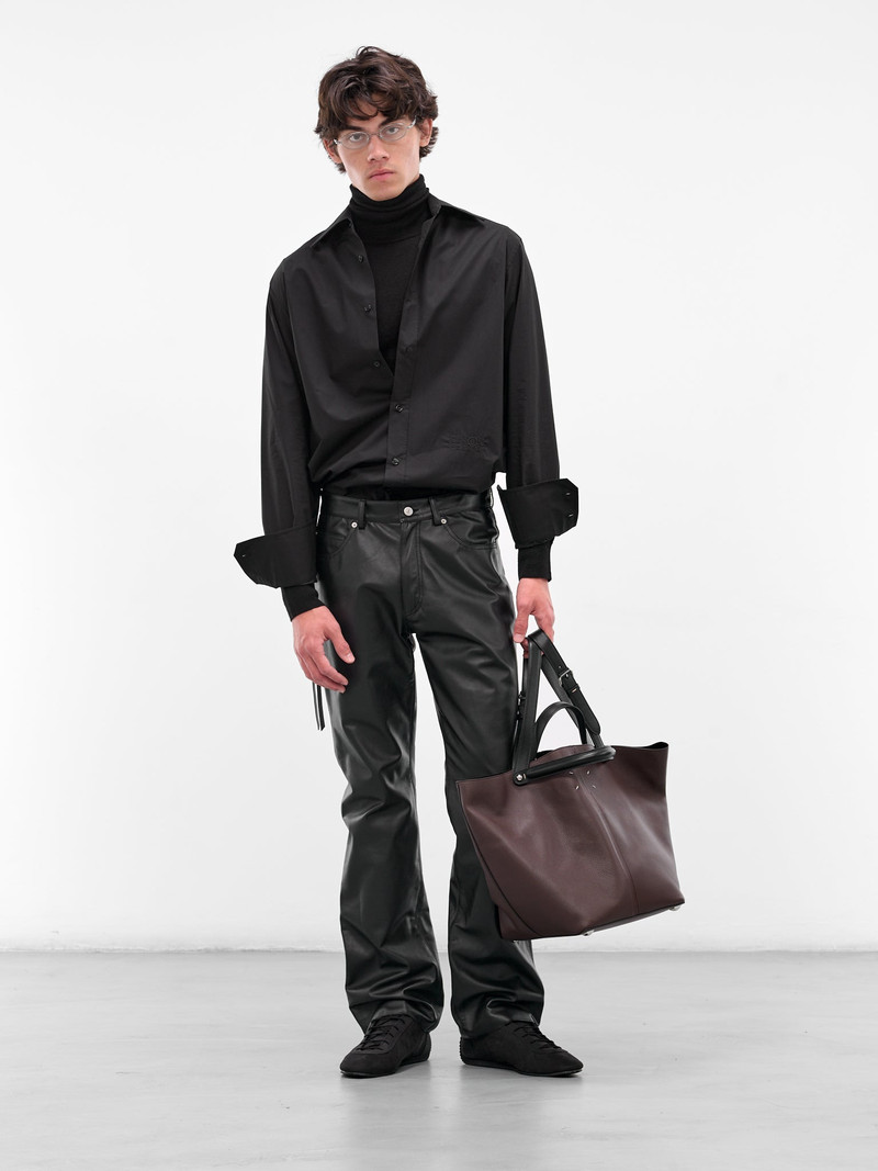 MM6 Maison Margiela Black Classic Dress Shirt outlook