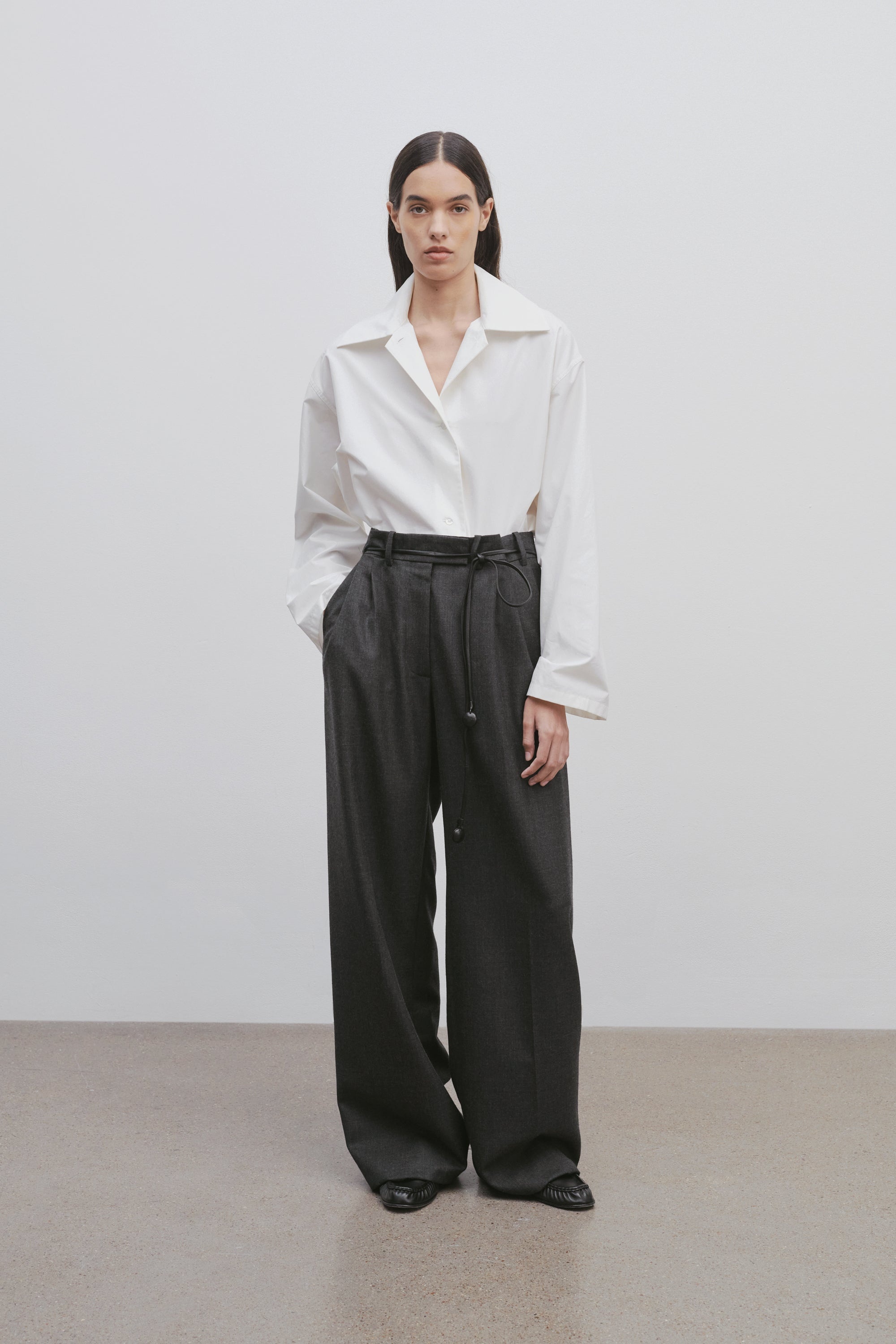 Roan Pant in Wool - 3