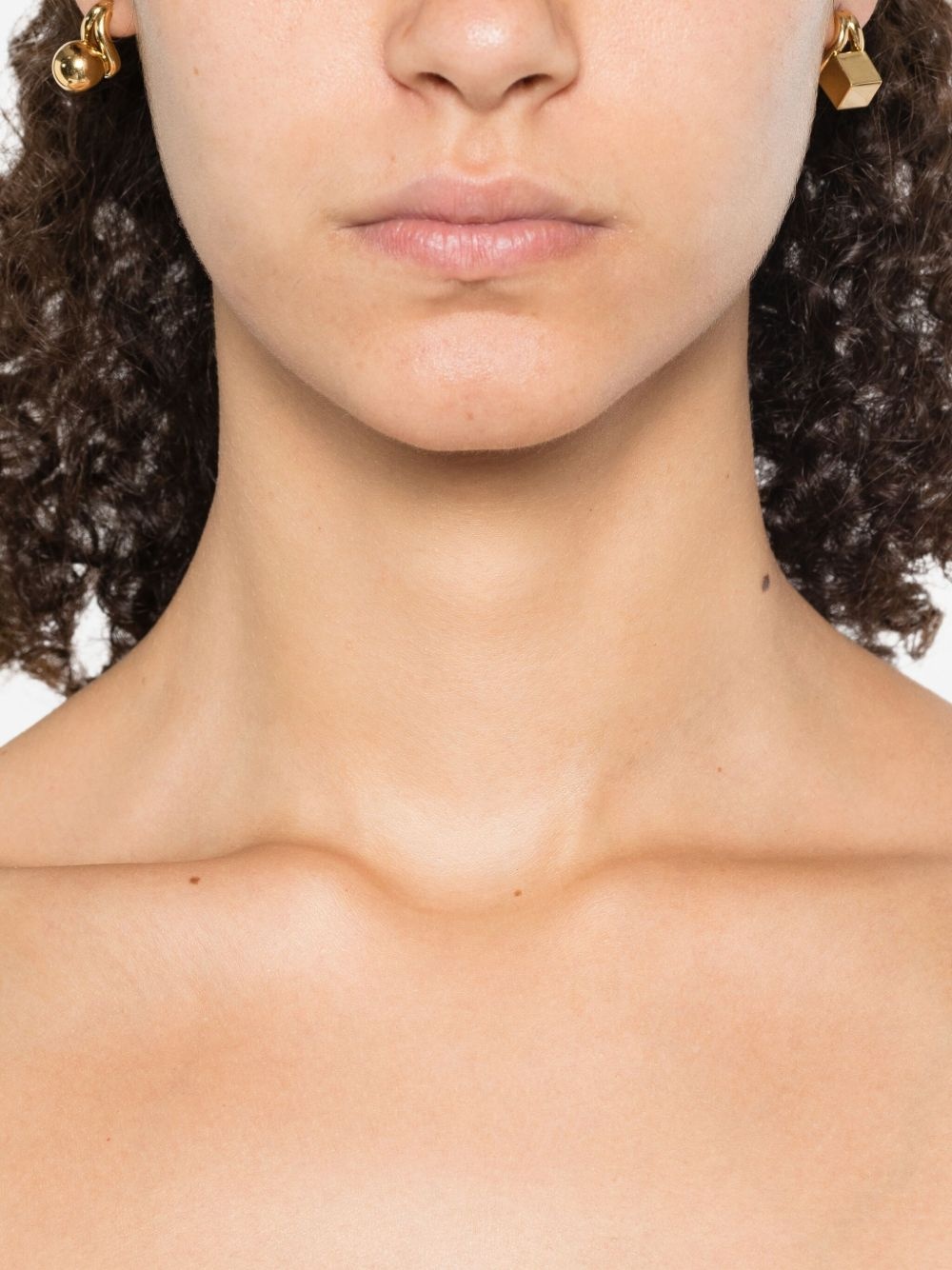 The Nodo shape-embellished earrings - 2