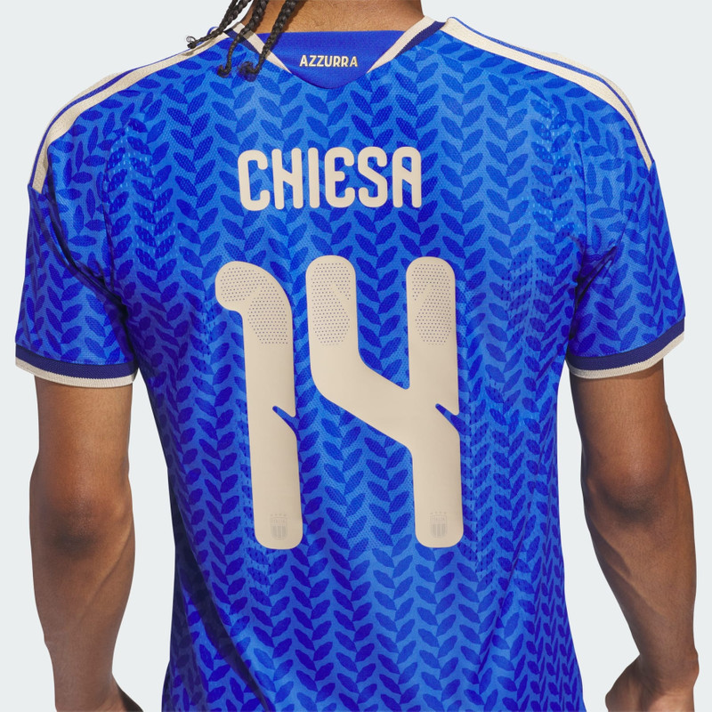 Italy 26 Home Chiesa Authentic Jersey 6