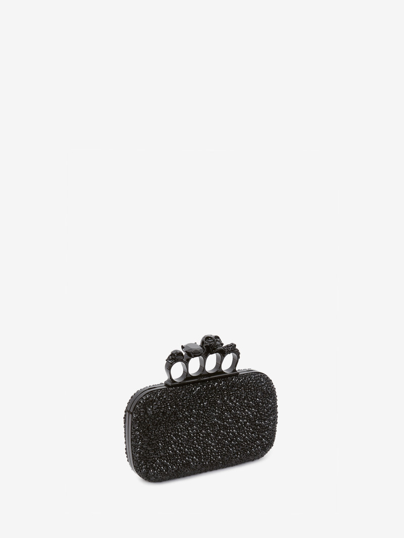 Alexander McQueen Knuckle Clutch With Chain outlook