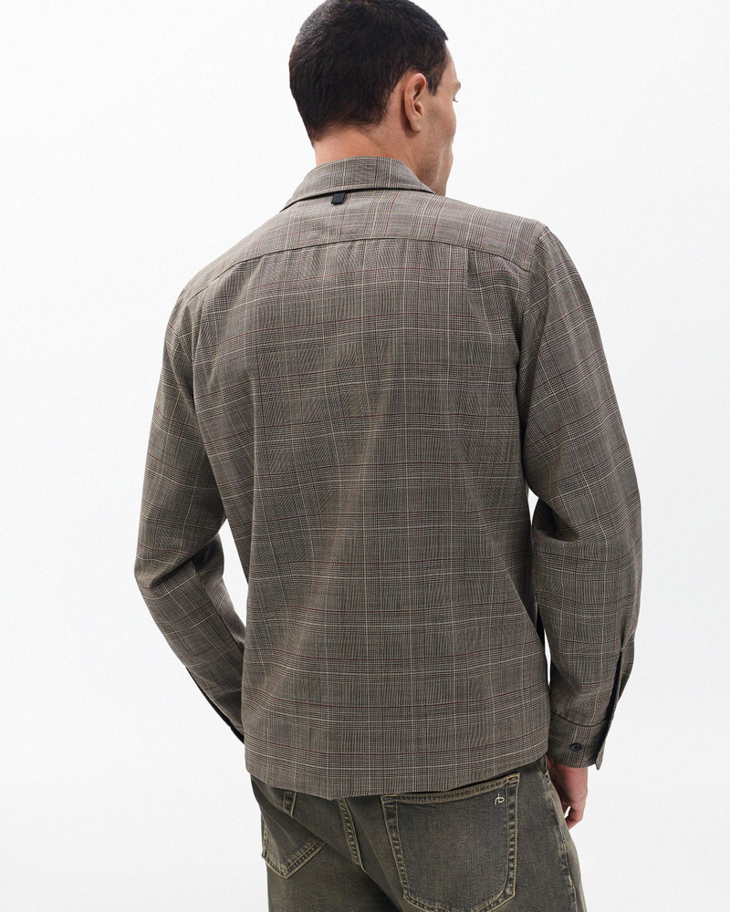 Isaiah Italian Wool Shirt Jacket 7