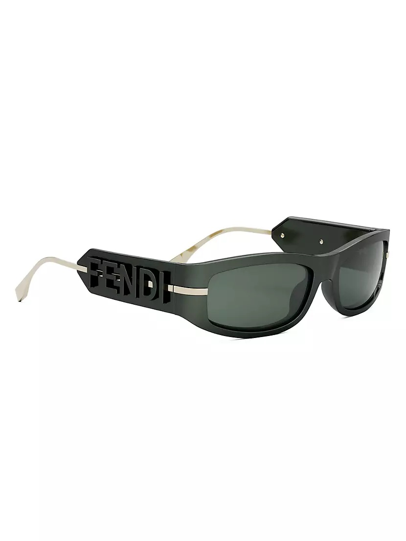 Fendigraphy 57MM Oval Sunglasses - 8