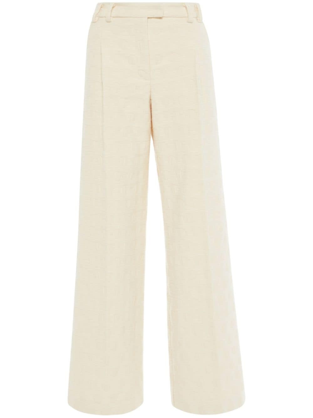 La Comasca jacquard trousers - 1