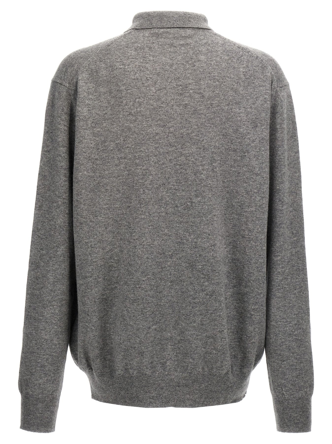 Polo Sweater Sweater, Cardigans Gray - 2