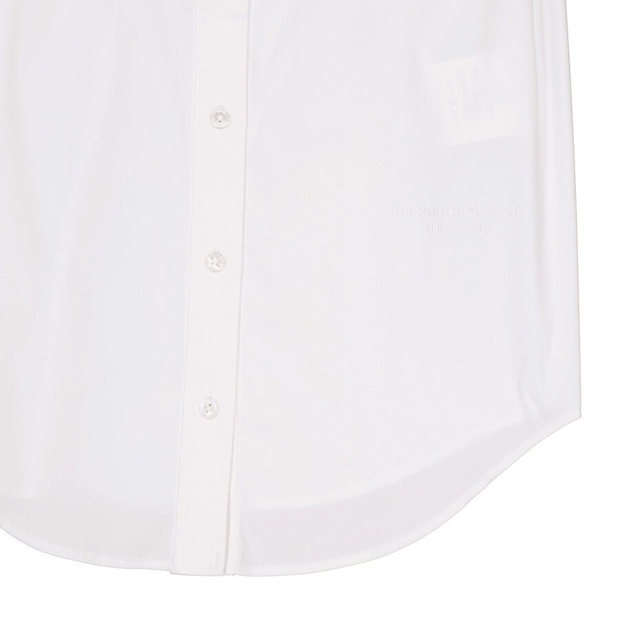 Alexander Wang Ladies White Layered Bikini Shirt - 2
