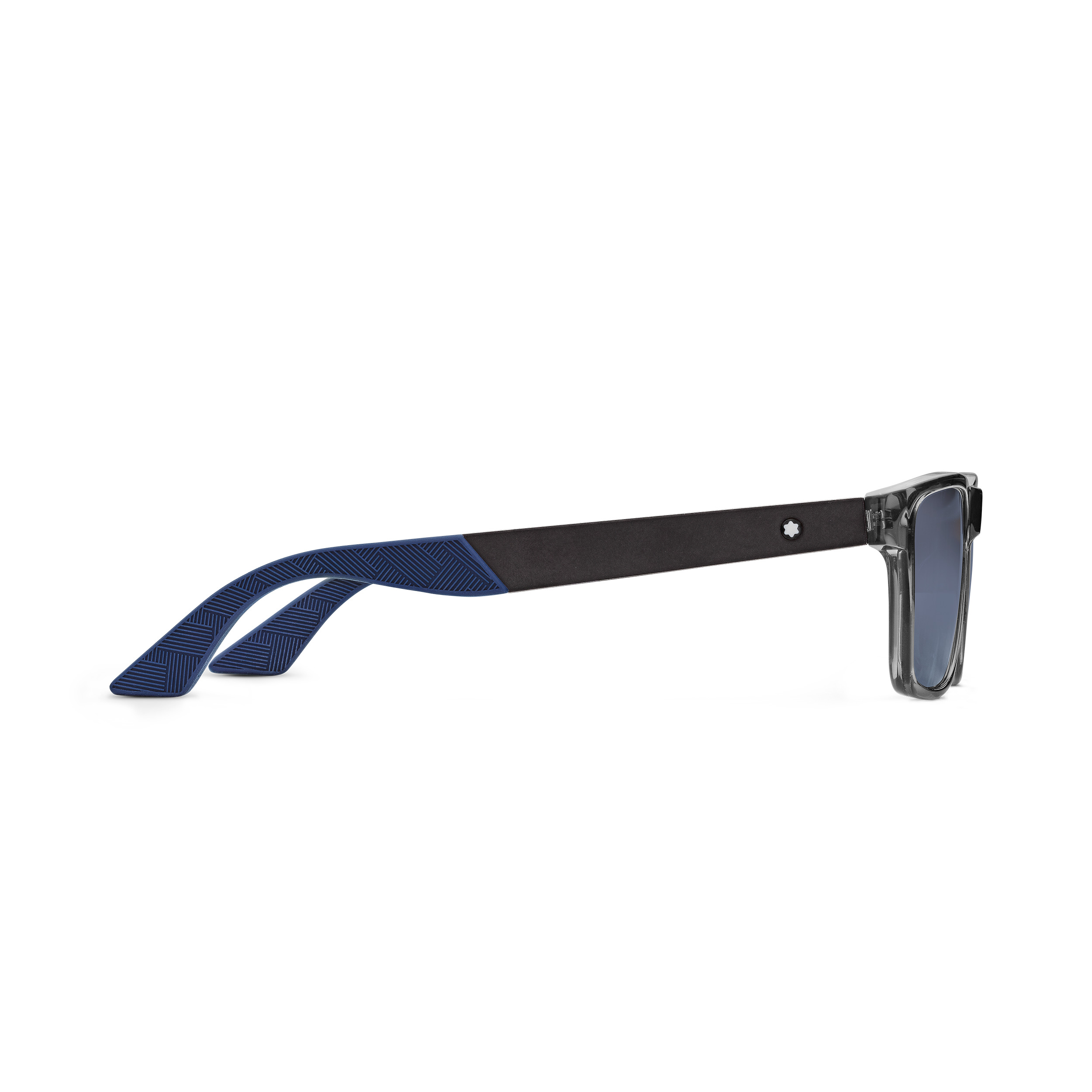 Rectangular Sunglasses with Gray Acetate Frame - 2