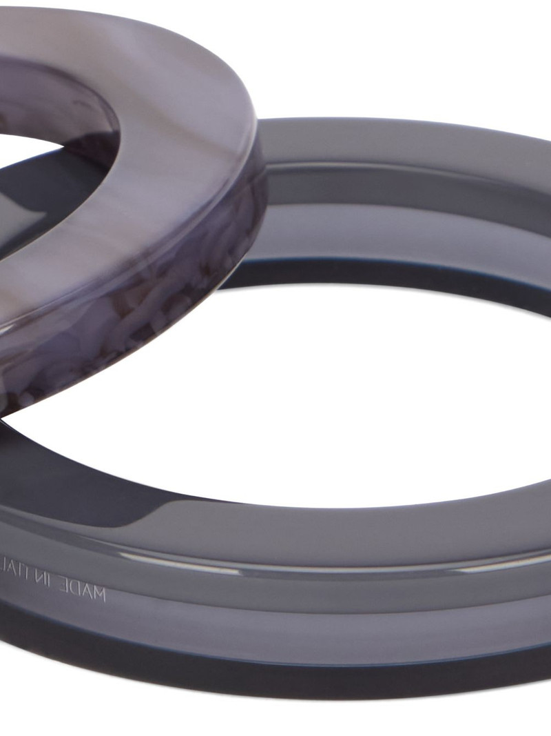 EMPORIO ARMANI layered bangle bracelet outlook