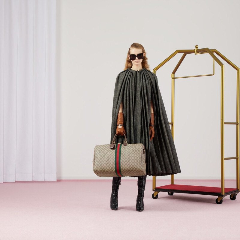 Ophidia GG large carry-on duffle 4