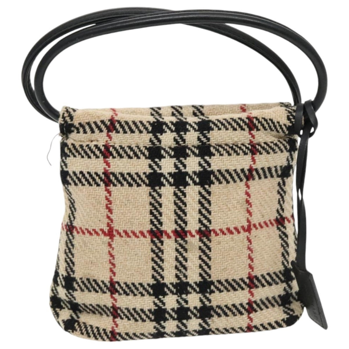 Burberry Nova Check Hand Bag Canvas Beige - 3