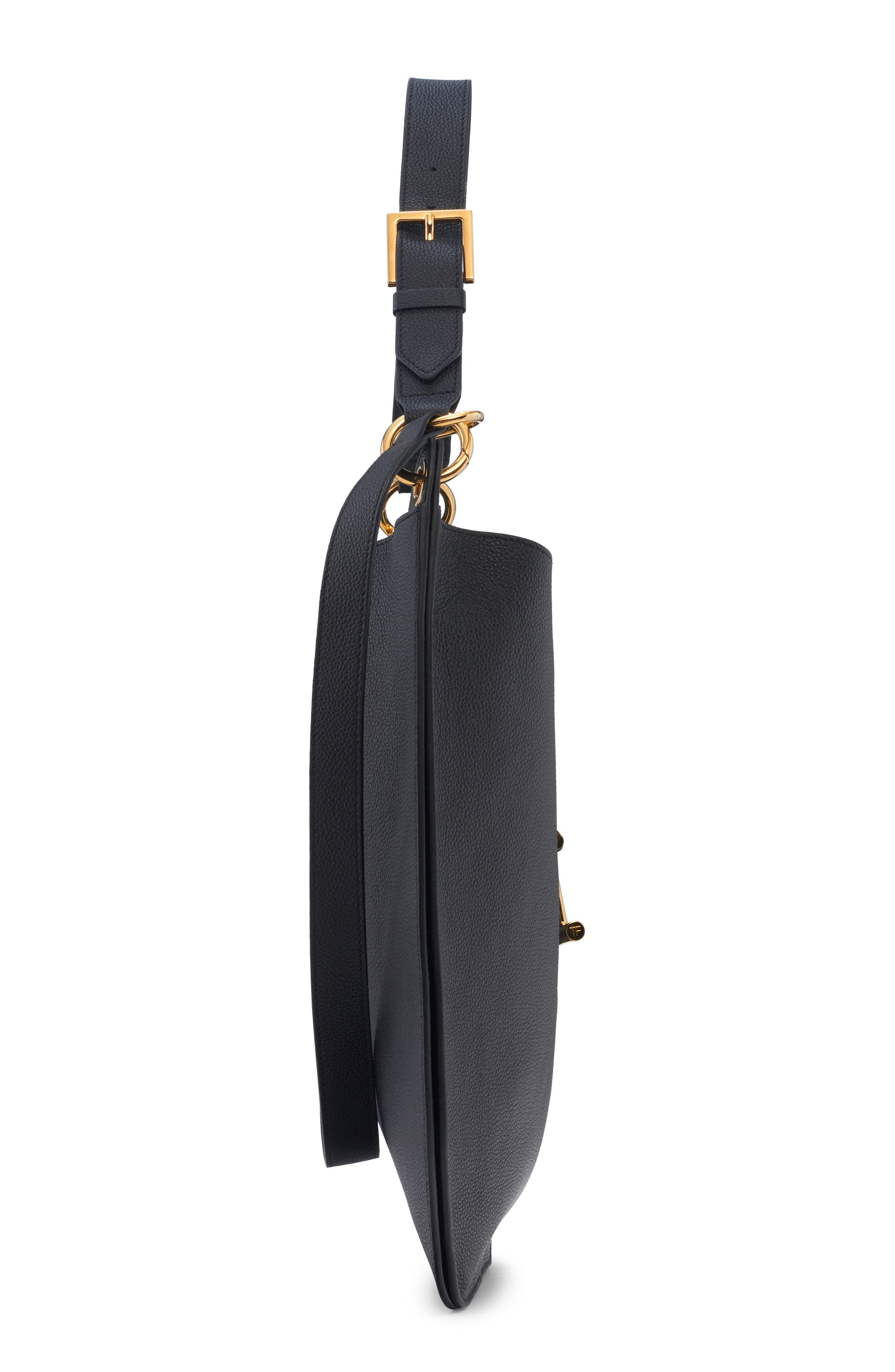Large Tara Leather Hobo Bag - 7