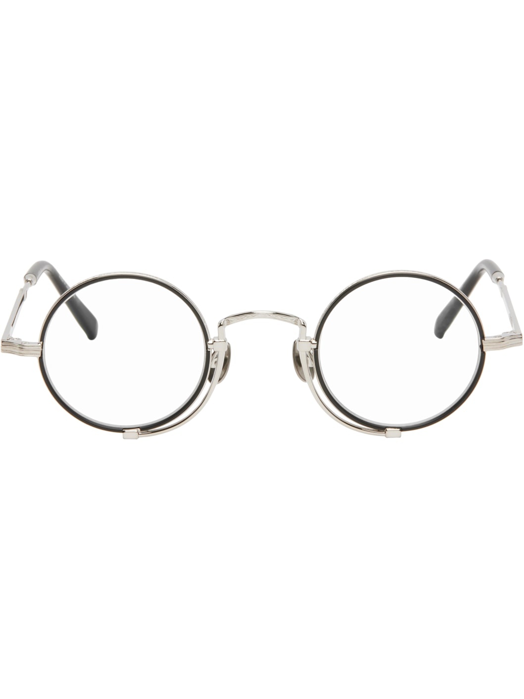 Silver & Black 10103H-I Glasses - 1