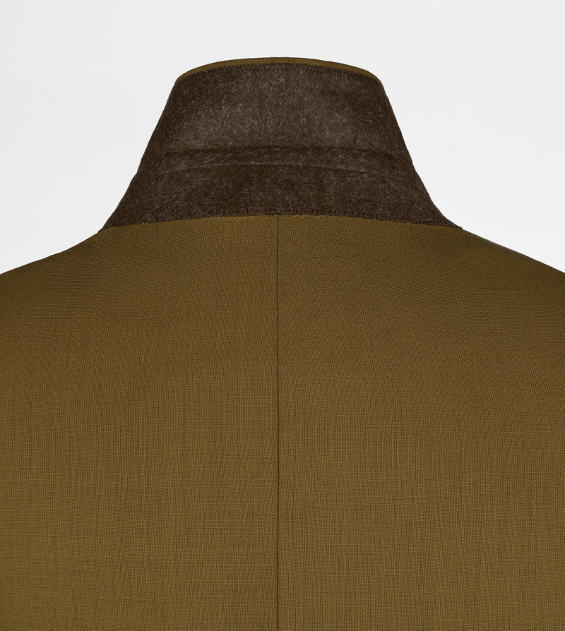BLAZER IN WOOL - BROWN 8