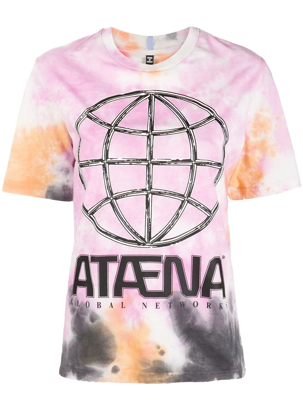 tie-dye graphic print T-shirt - 1