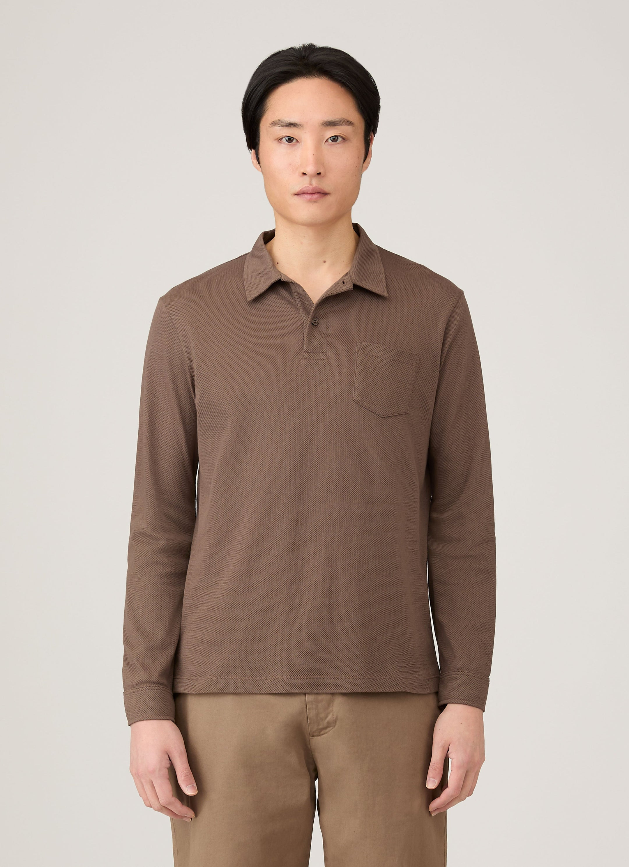 Long Sleeve Riviera Polo Shirt - 2
