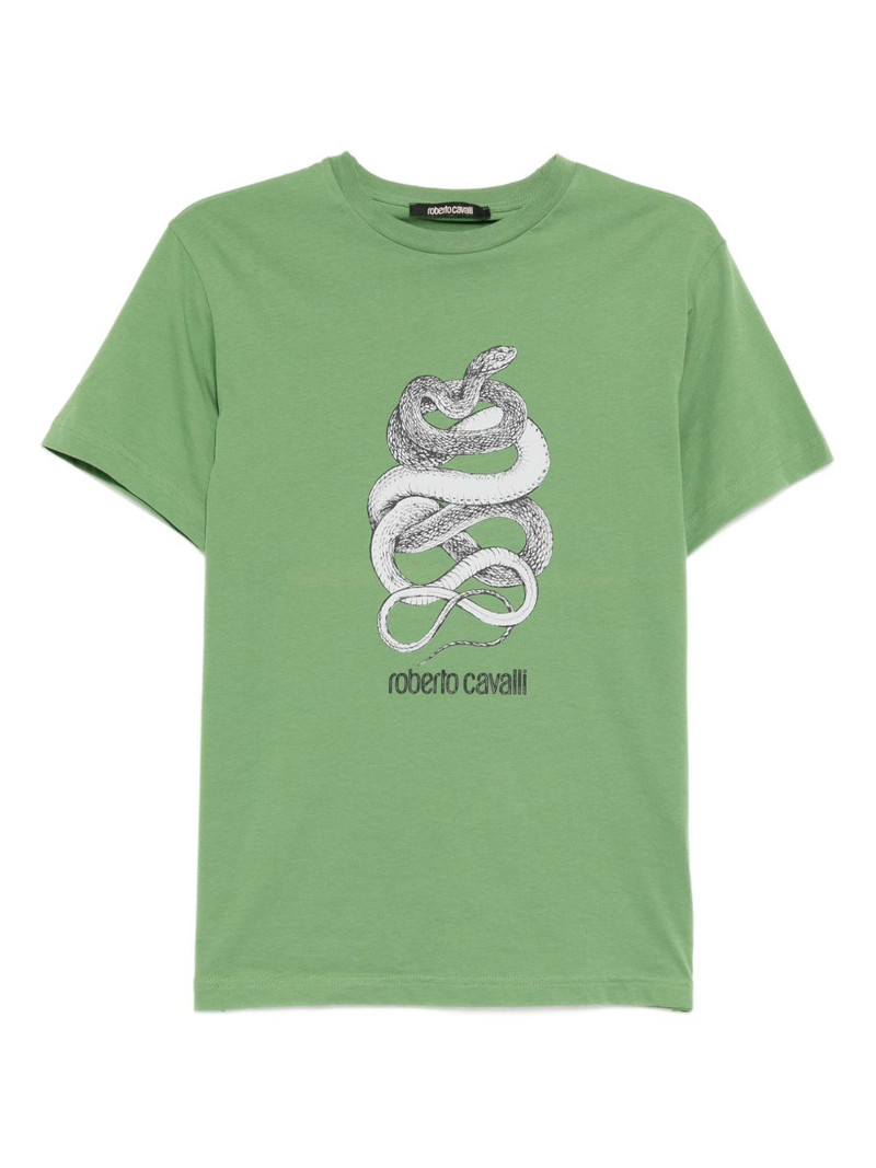 graphic-print cotton T-shirt 1