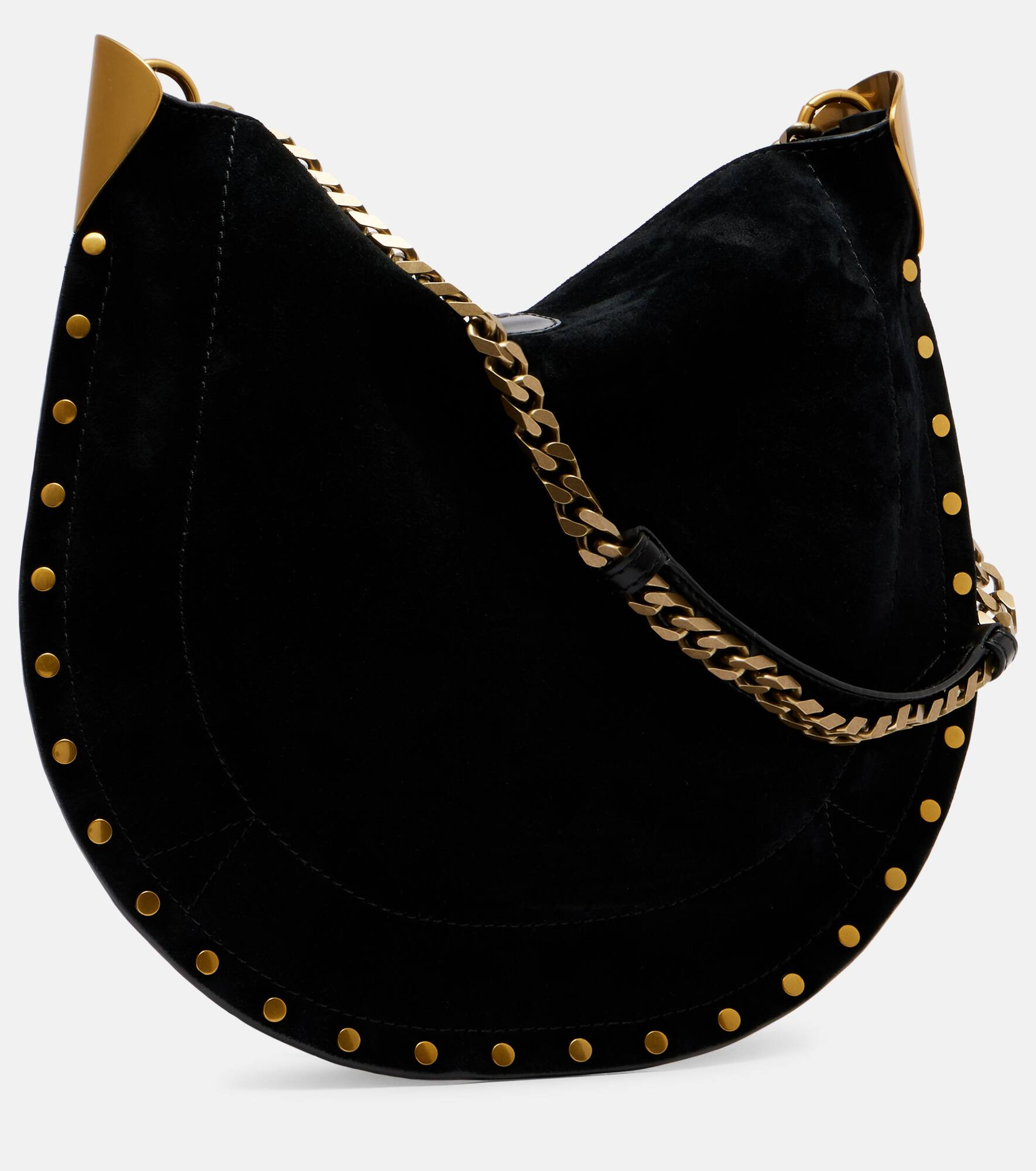 Oskan Medium suede shoulder bag - 4
