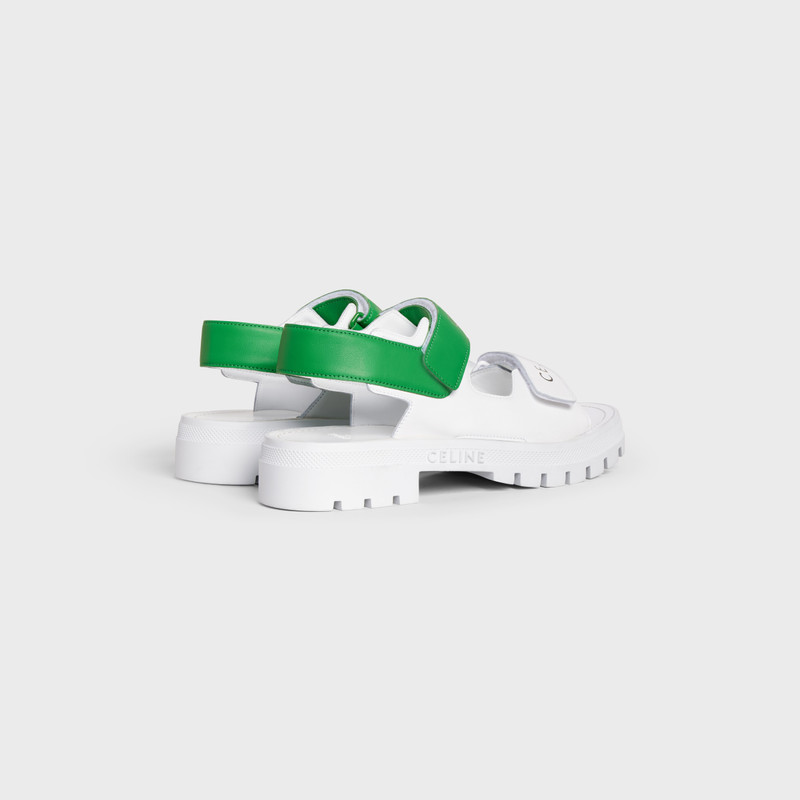CELINE CELINE LEO SCRATCH SANDAL in CALFSKIN outlook