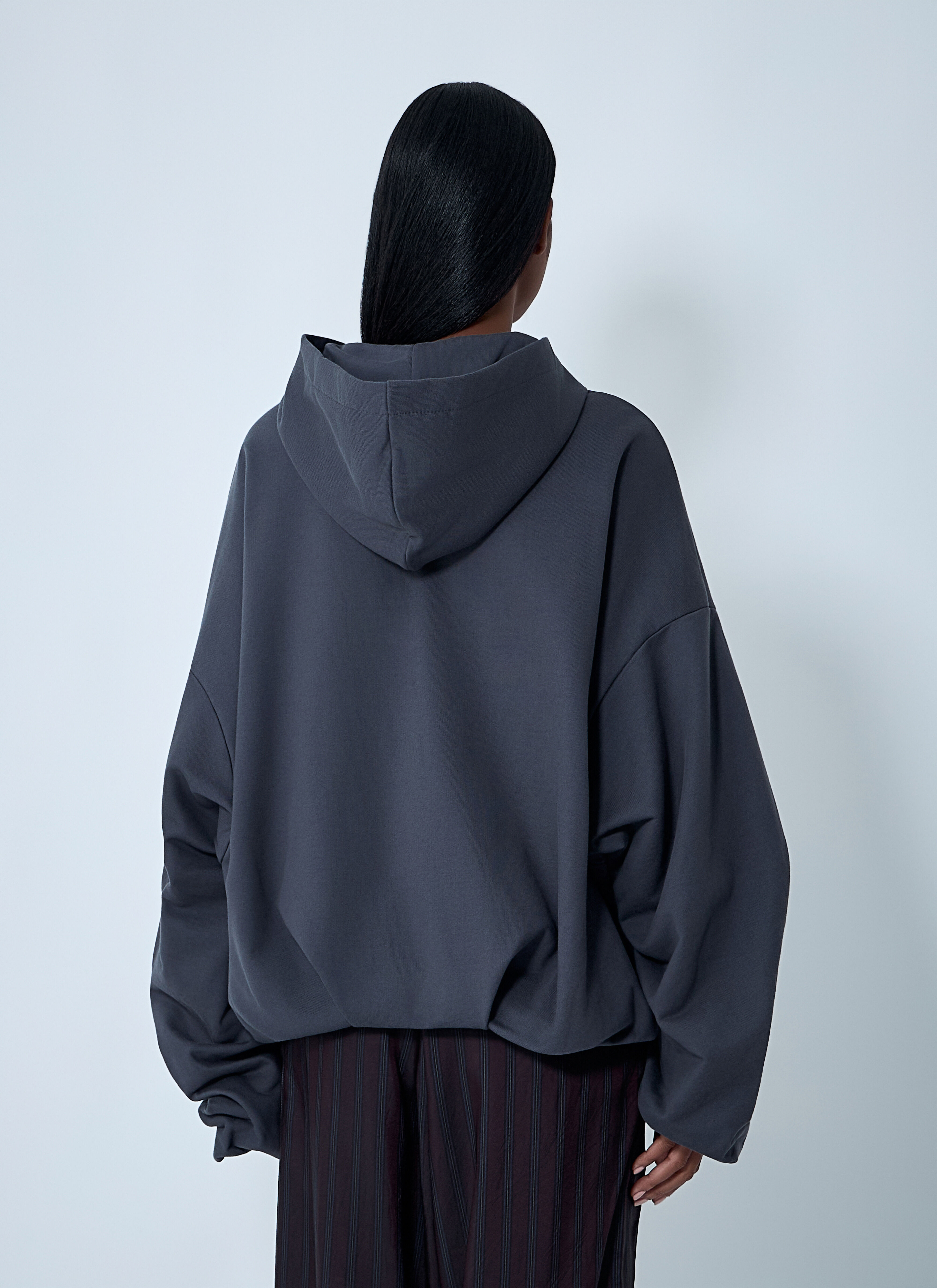 Hooded Cotton Sweatshirt - 4