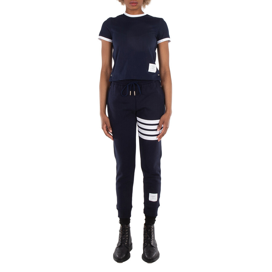 Thom Browne Ringer T-Shirt - 4