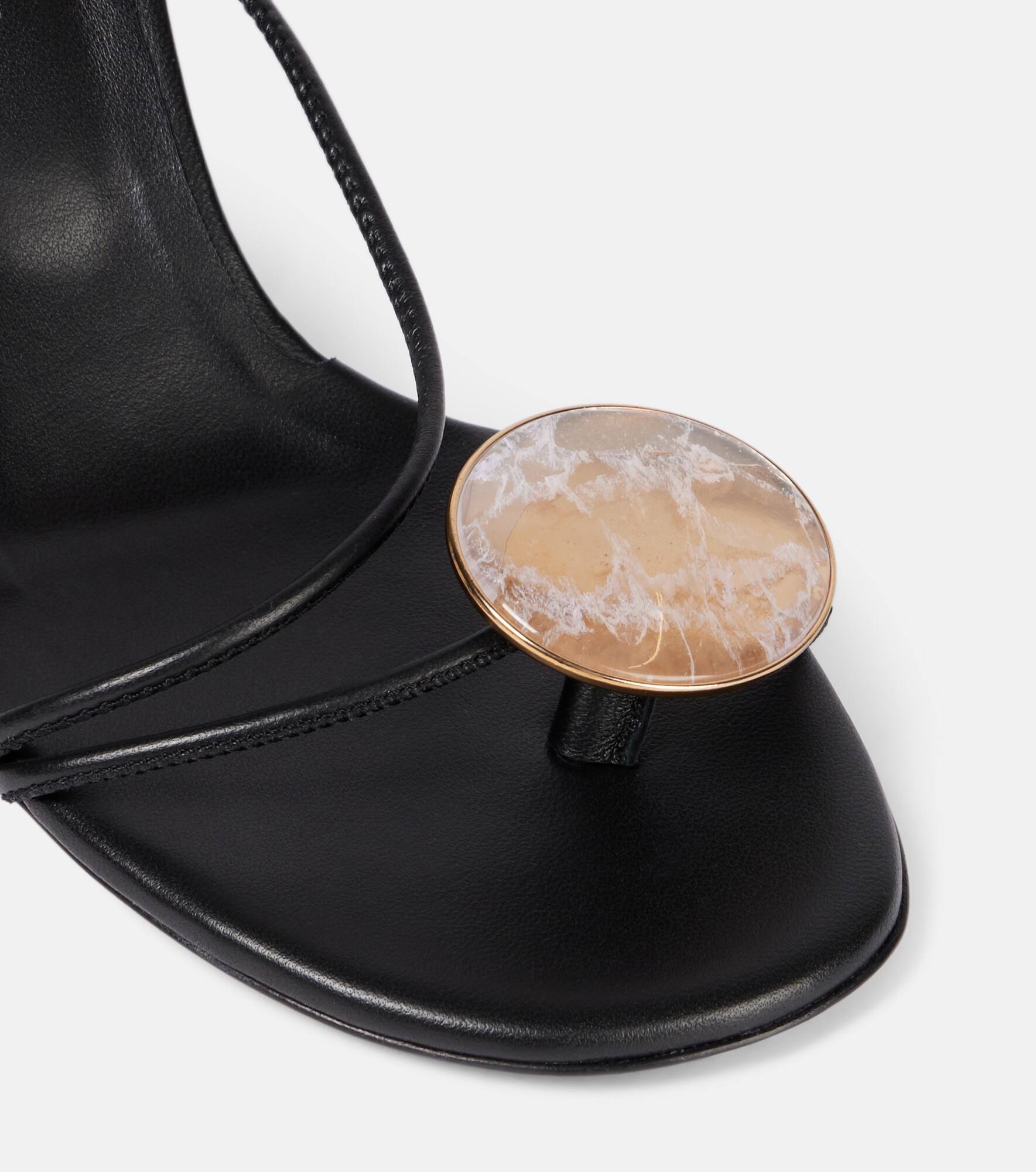Doma 70 embellished leather sandals - 5