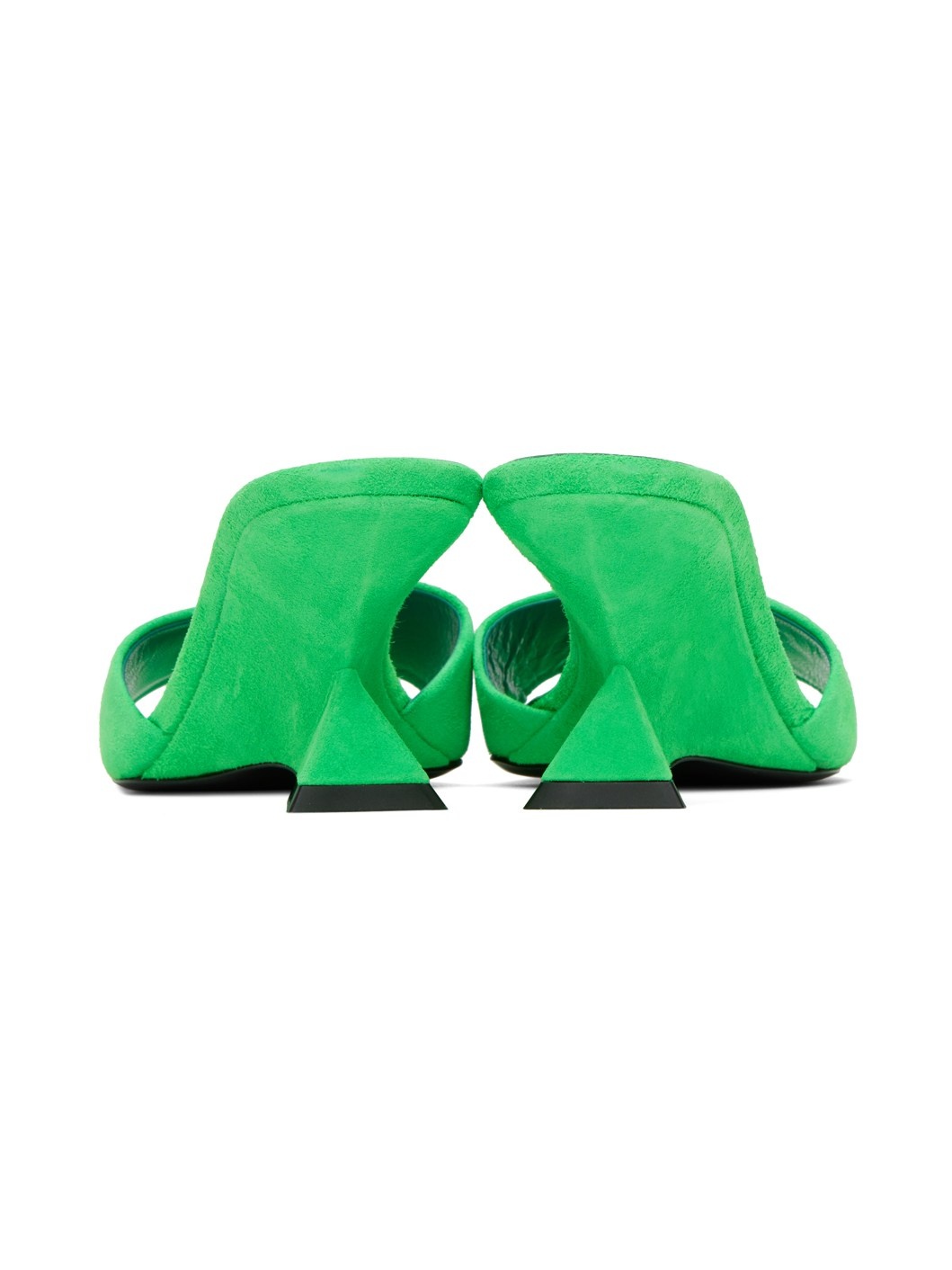 Green Cheope Mules - 2