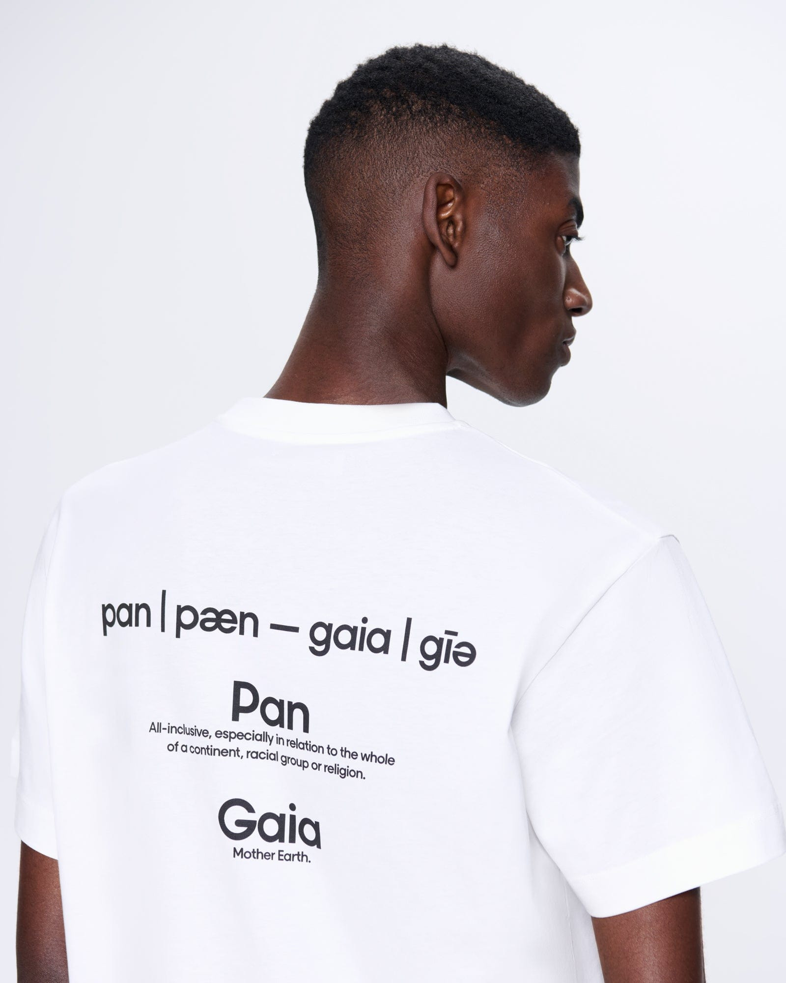 Mens 365 Midweight Definition T-Shirt - Off-White - 4