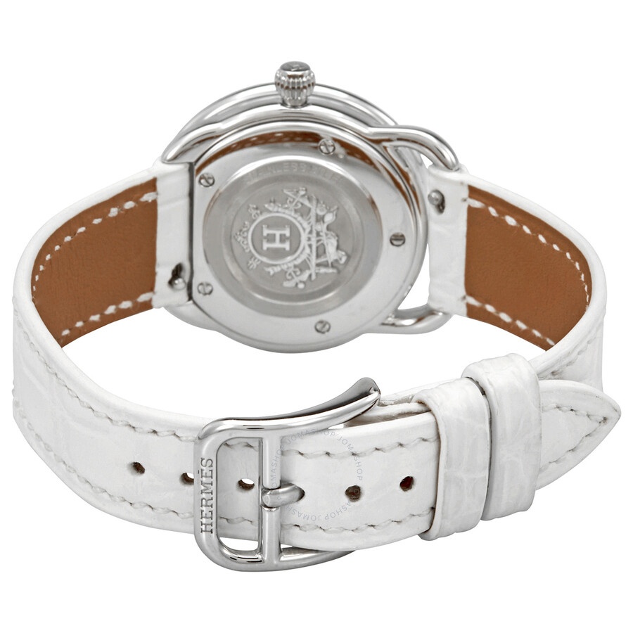 Hermes Arceau Cavales Quartz Mother of Pearl Dial Ladies Watch 045231WW00 - 3