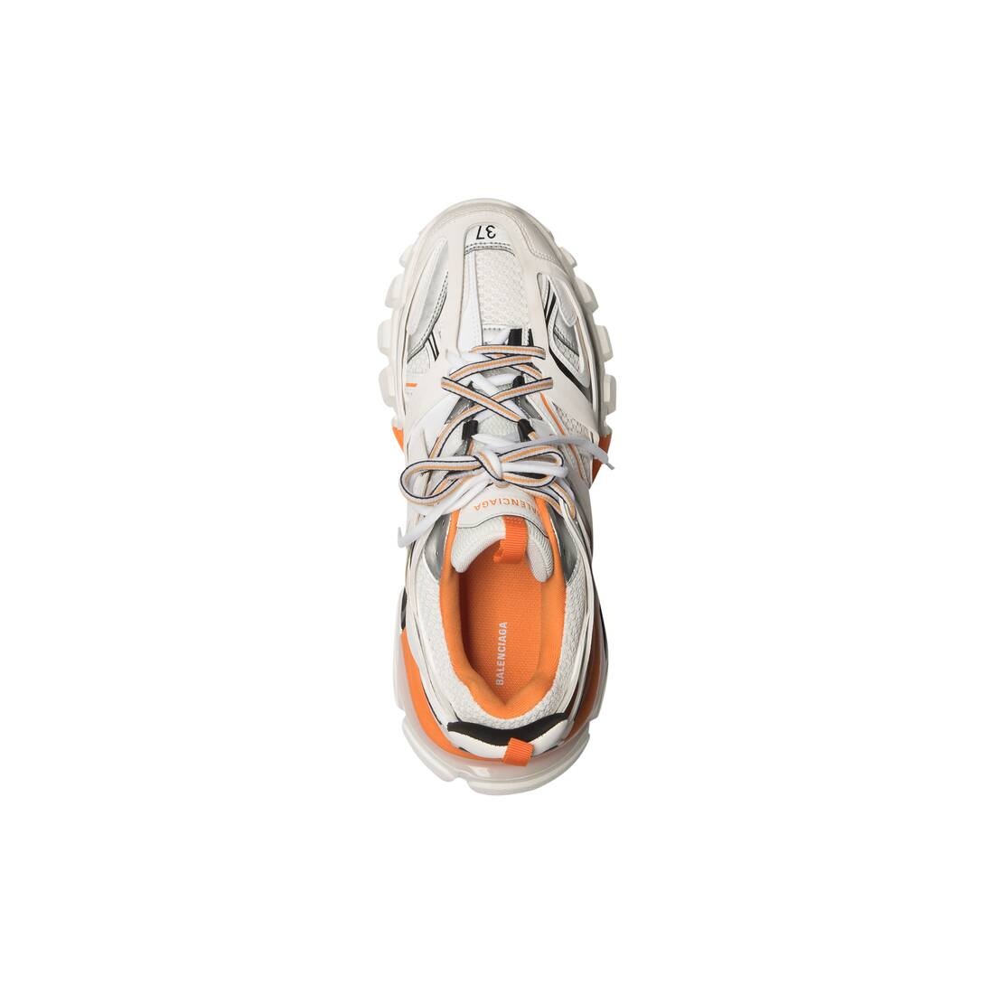 Women's Track Sneaker in White - 4