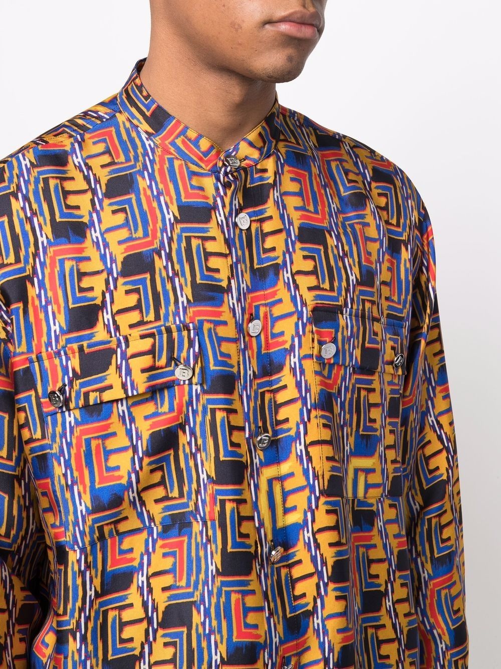 graphic-print shirt - 5