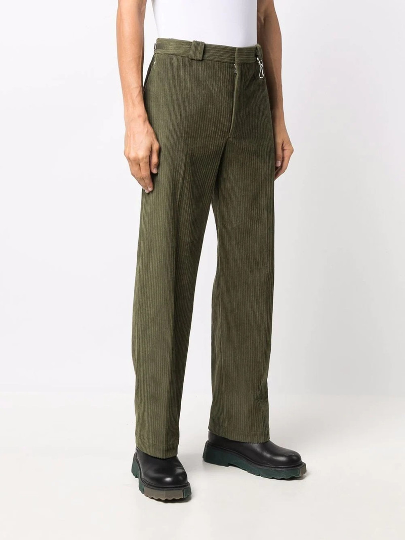 corduroy straight-leg trousers 3