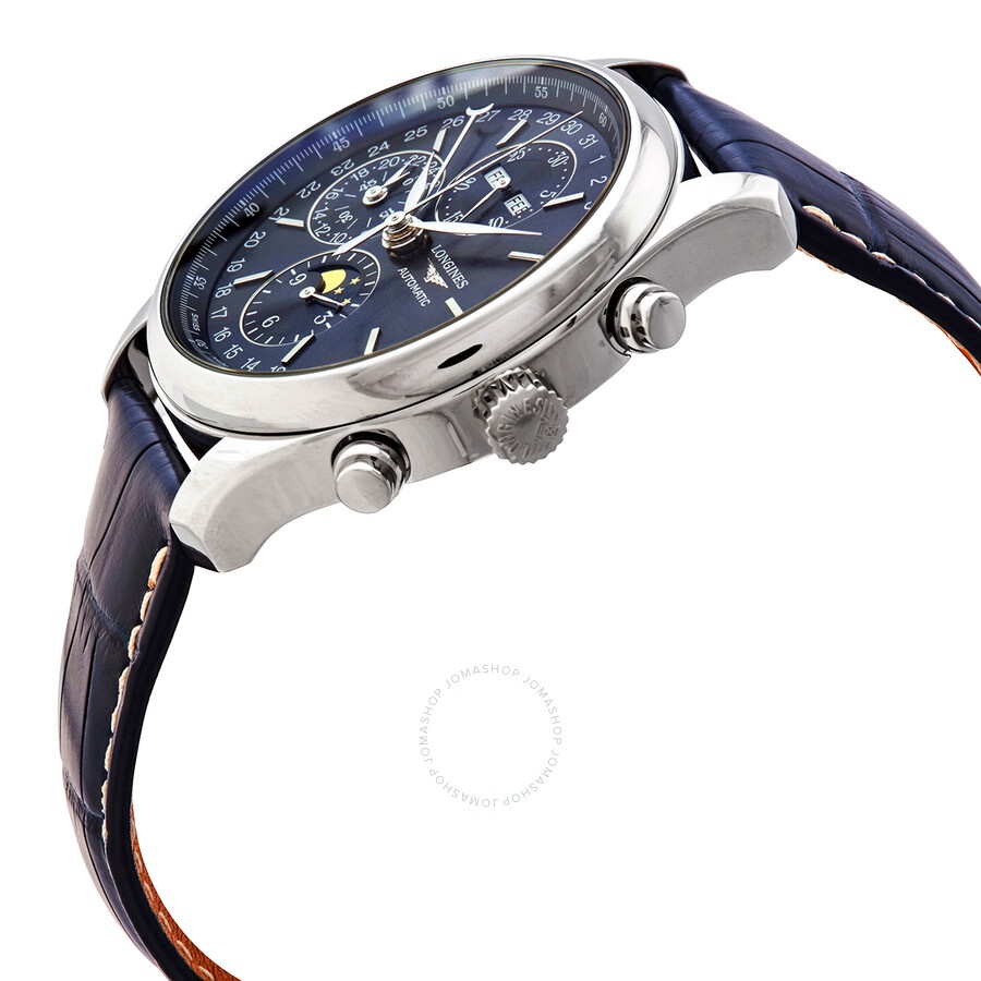 Longines Master Chronograph Automatic Blue Dial Men's Watch L27734920 - 2