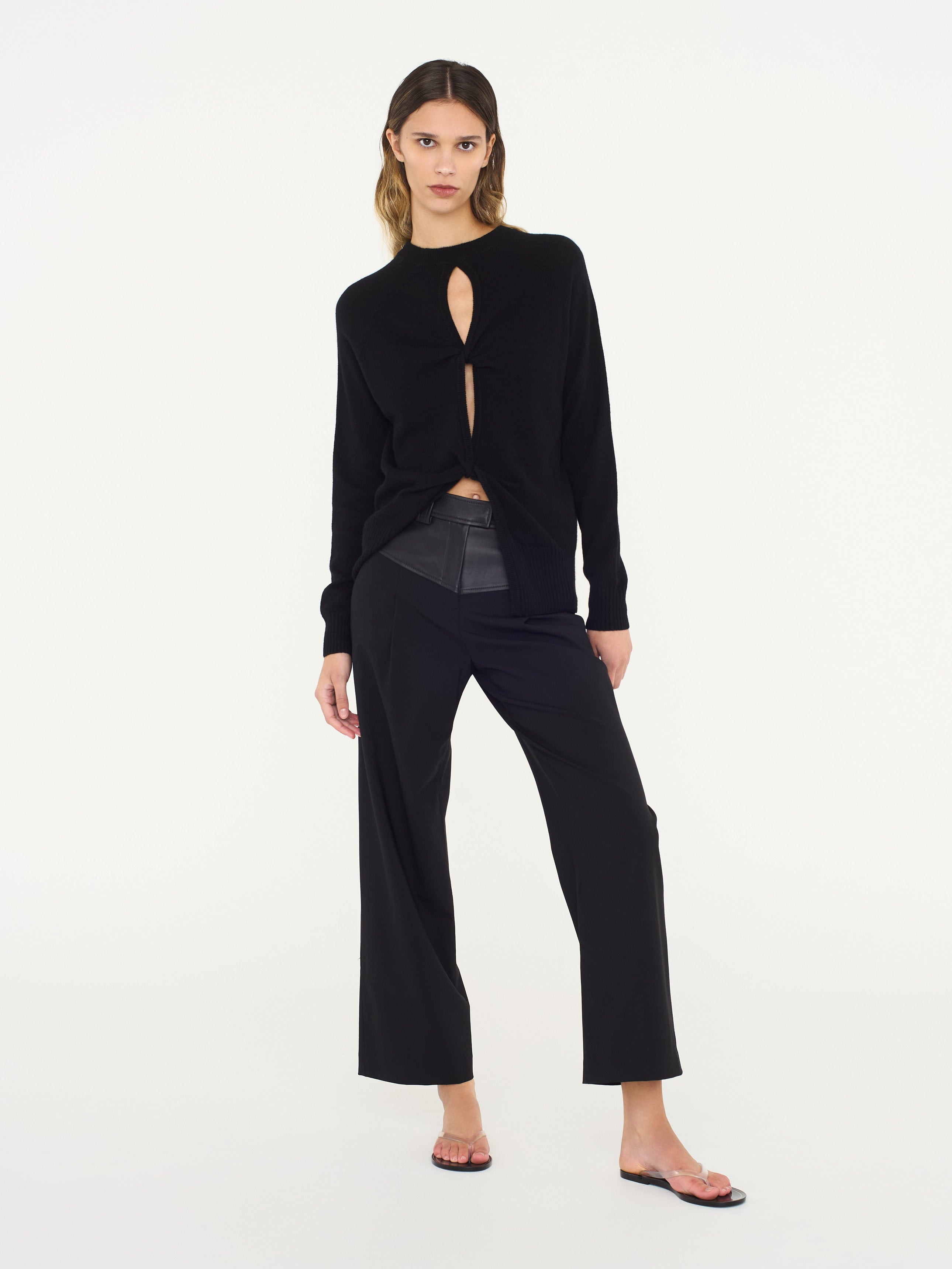 Monument Open Twist Sweater - 2