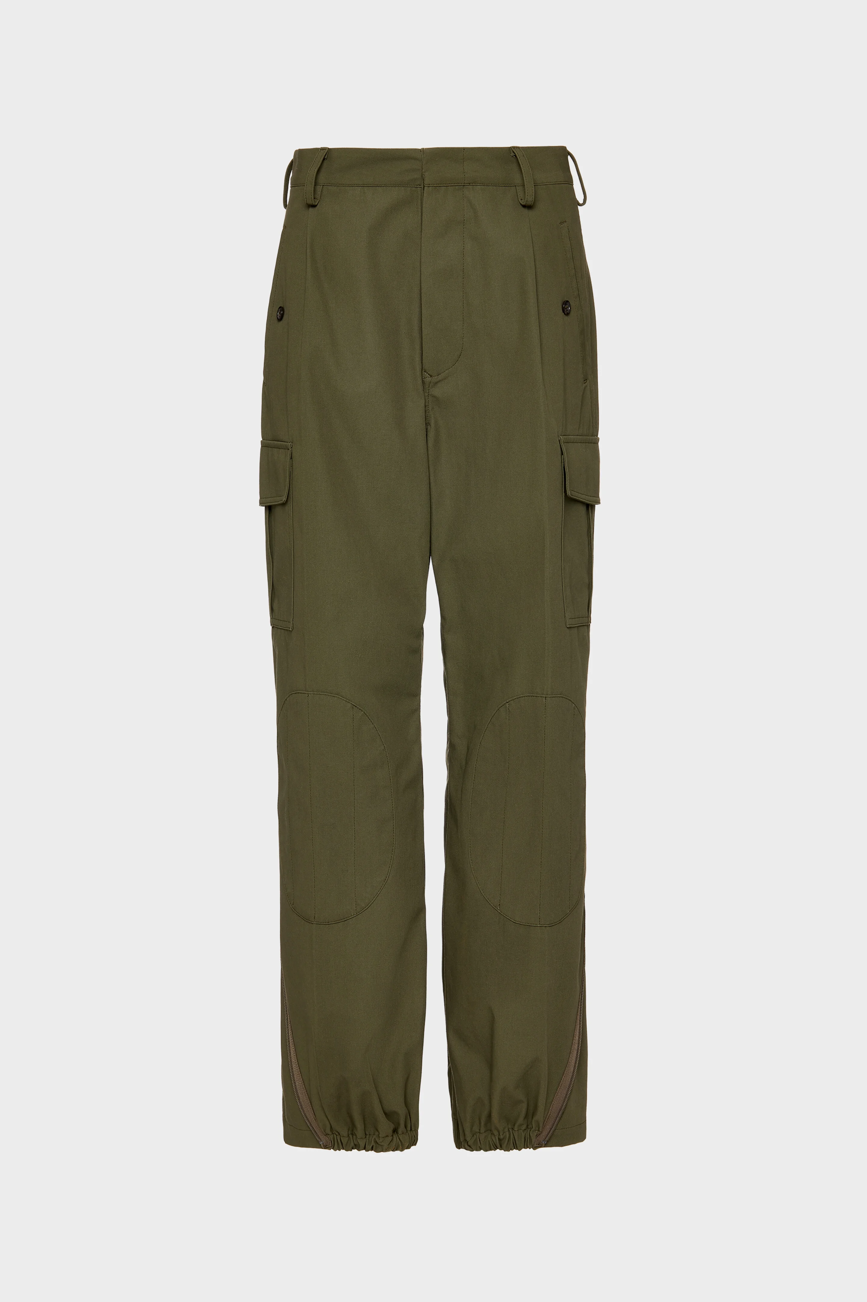 Cotton Cargo Trousers - 1