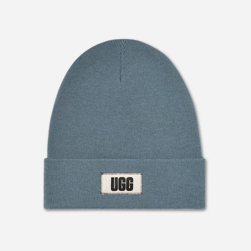 ® Men's High Crown Beanie Knit/Recycled Materials in Tahoe Blue - 1