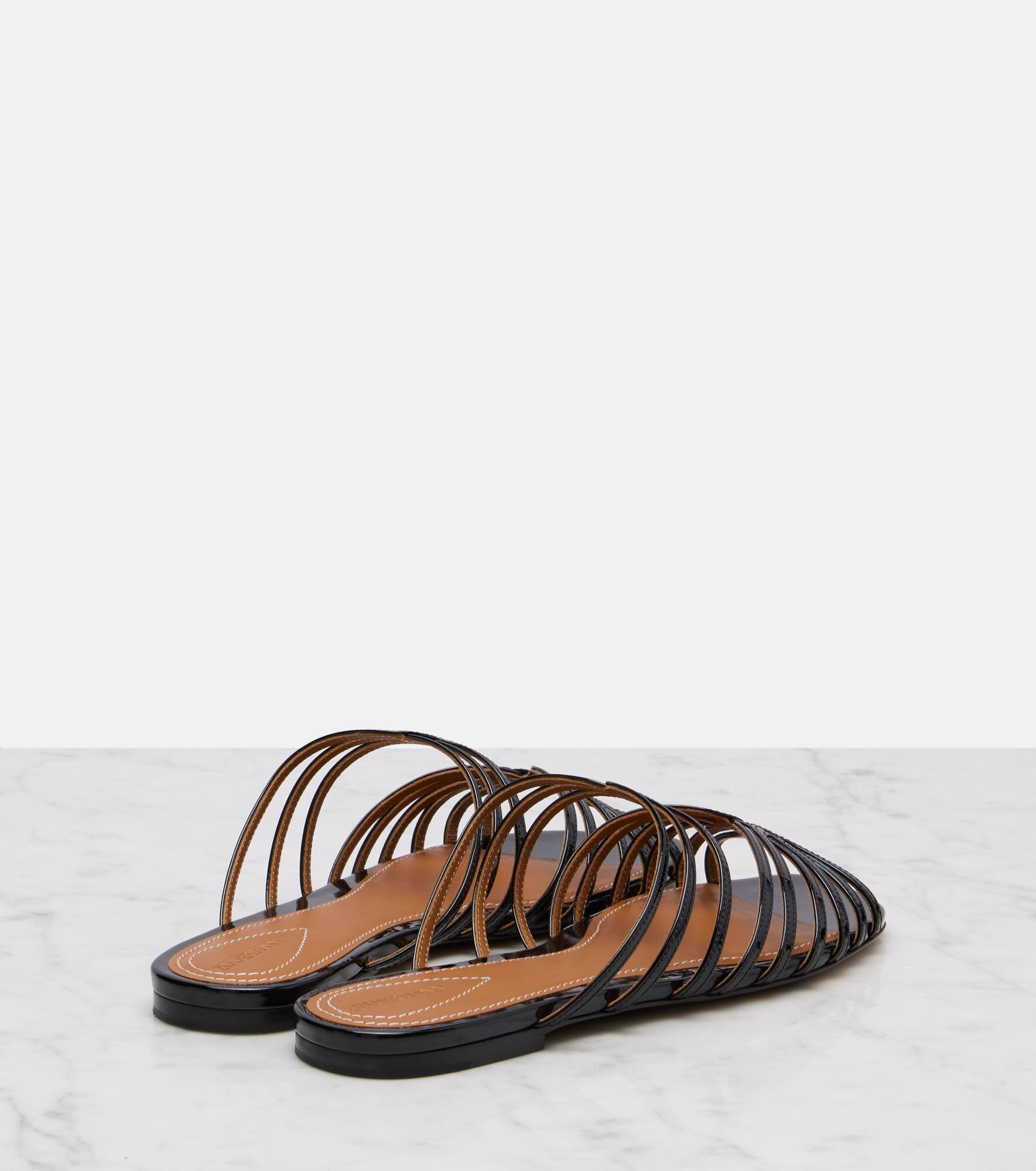 Aura patent leather sandals - 2