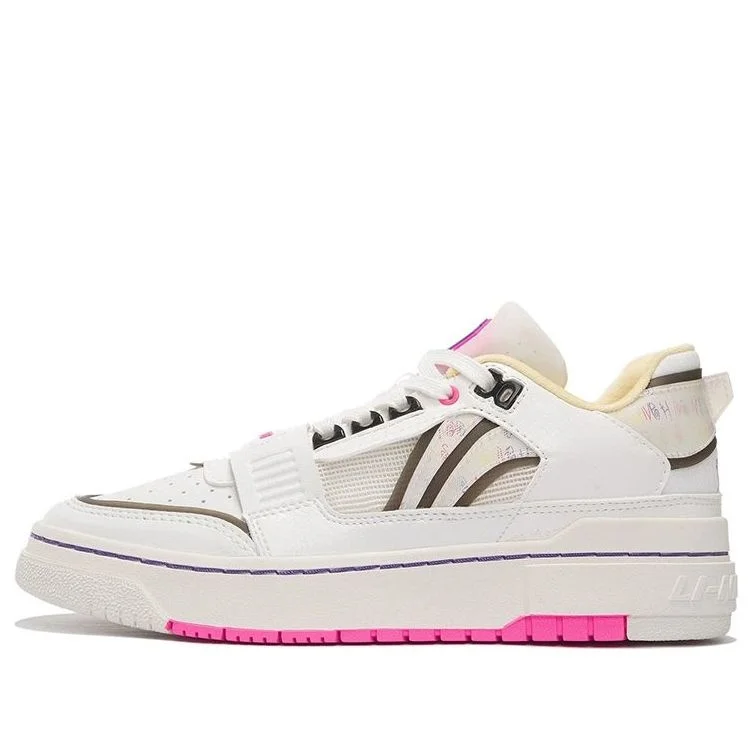 (WMNS) Li-Ning BadFive Rookie 'Cream White Neon Pink' ABCS024-1 - 1