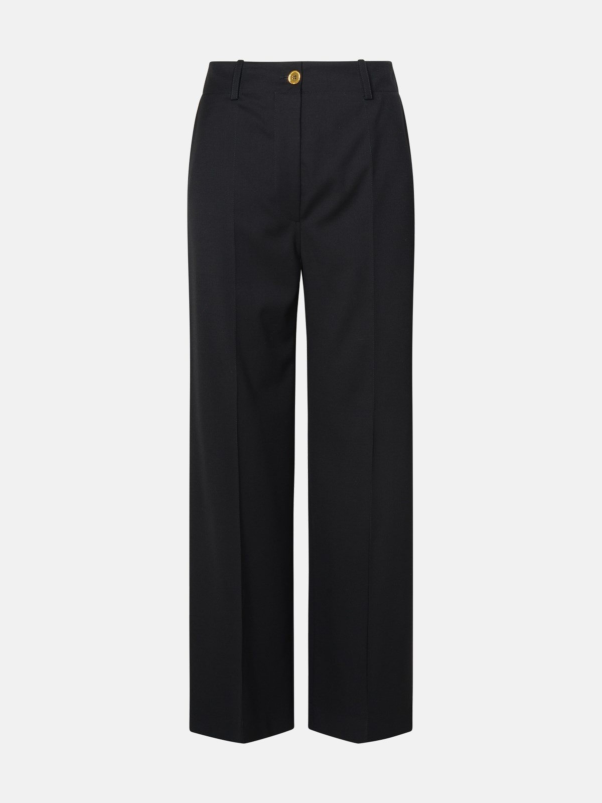 Black virgin wool pants - 1
