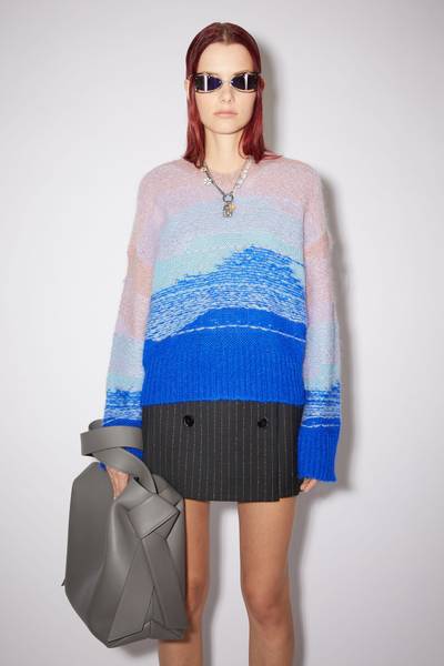 Acne Studios Gradient sweater - Blue/multi outlook