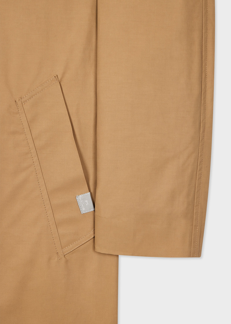 Tan Cotton-Nylon Mac 3