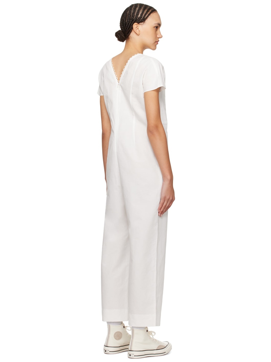 White Ilina Jumpsuit - 3