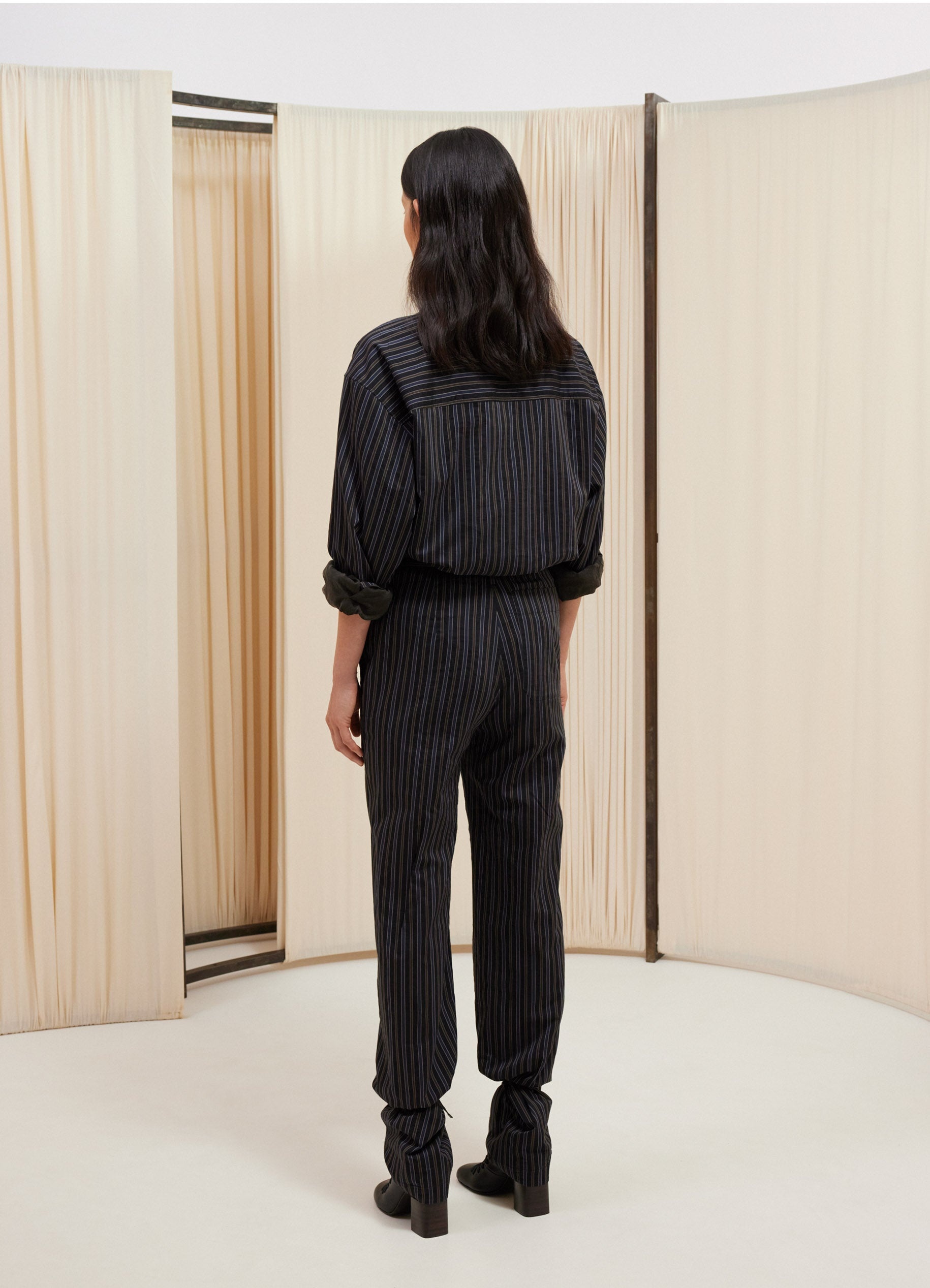 STRAIGHT PANTS WITH STRINGS - 3